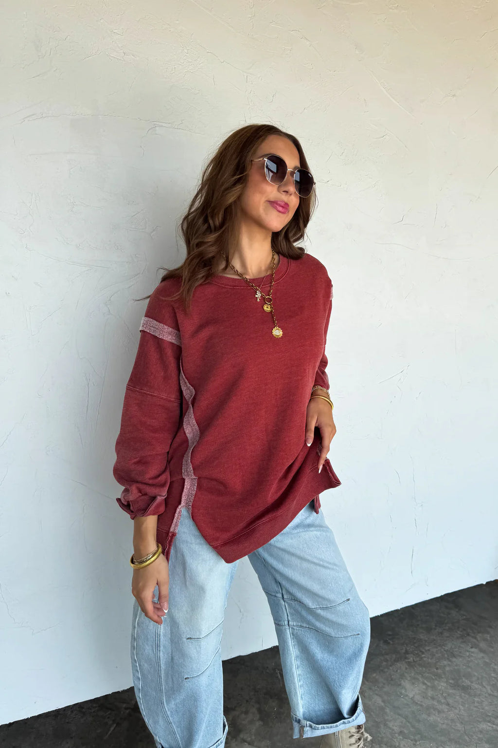 Fall Colors Classic Crew Pullover