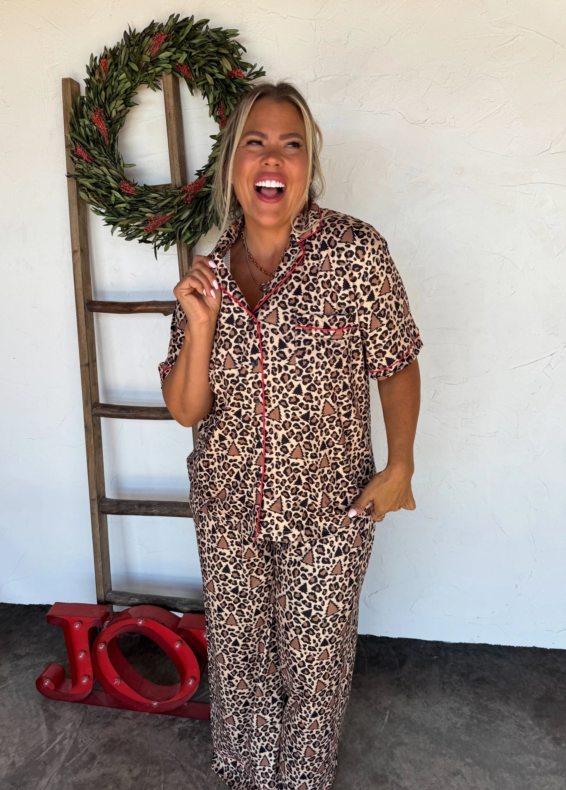 Leopard & Cheetah Star Luxe Pj Sets