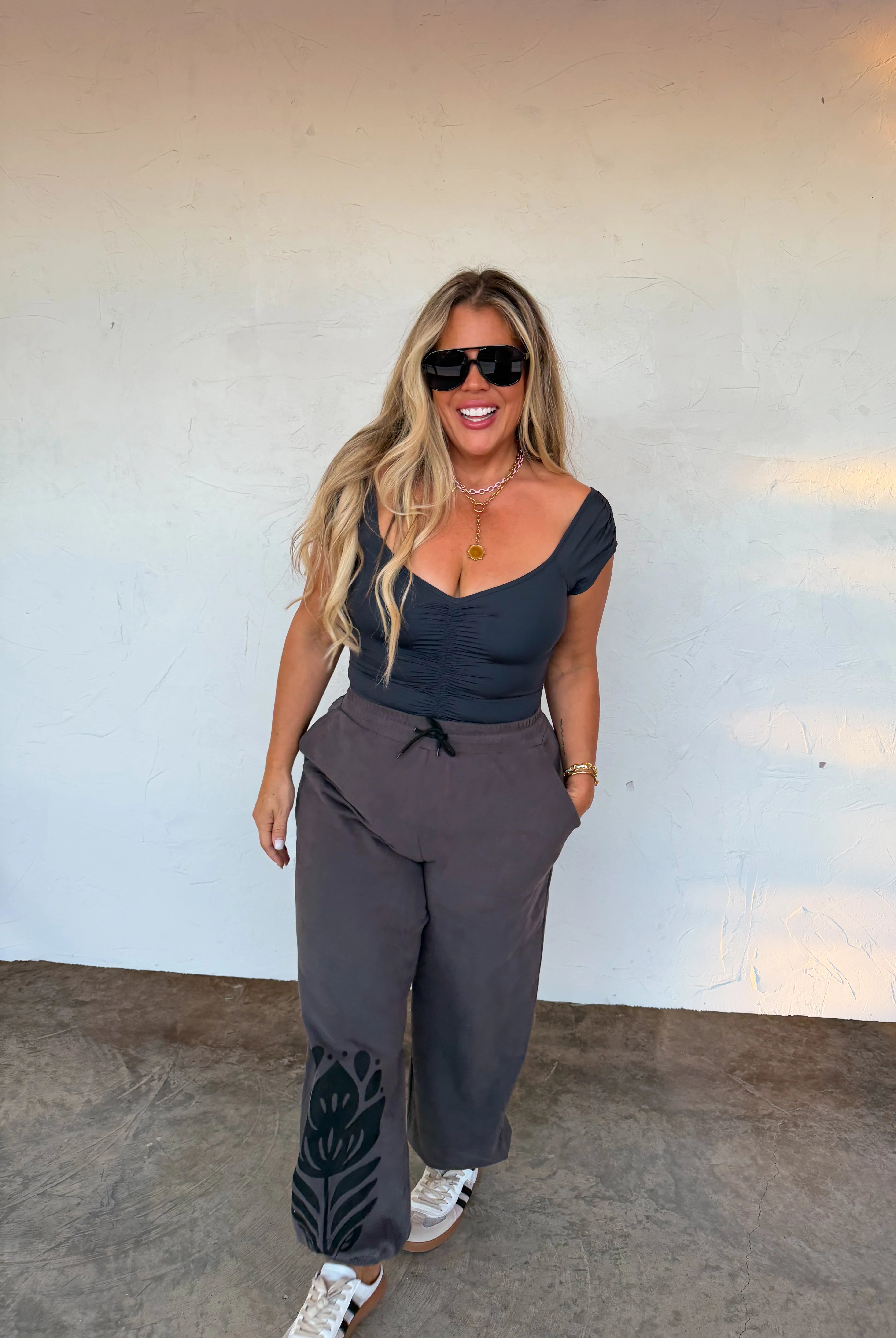 Out and About Cap Sleeve Top