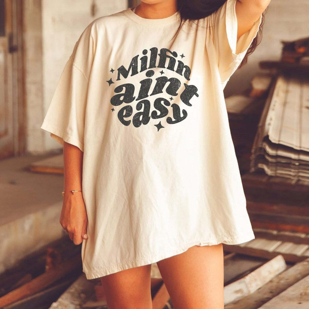 Milfin Ain’t Easy Tee