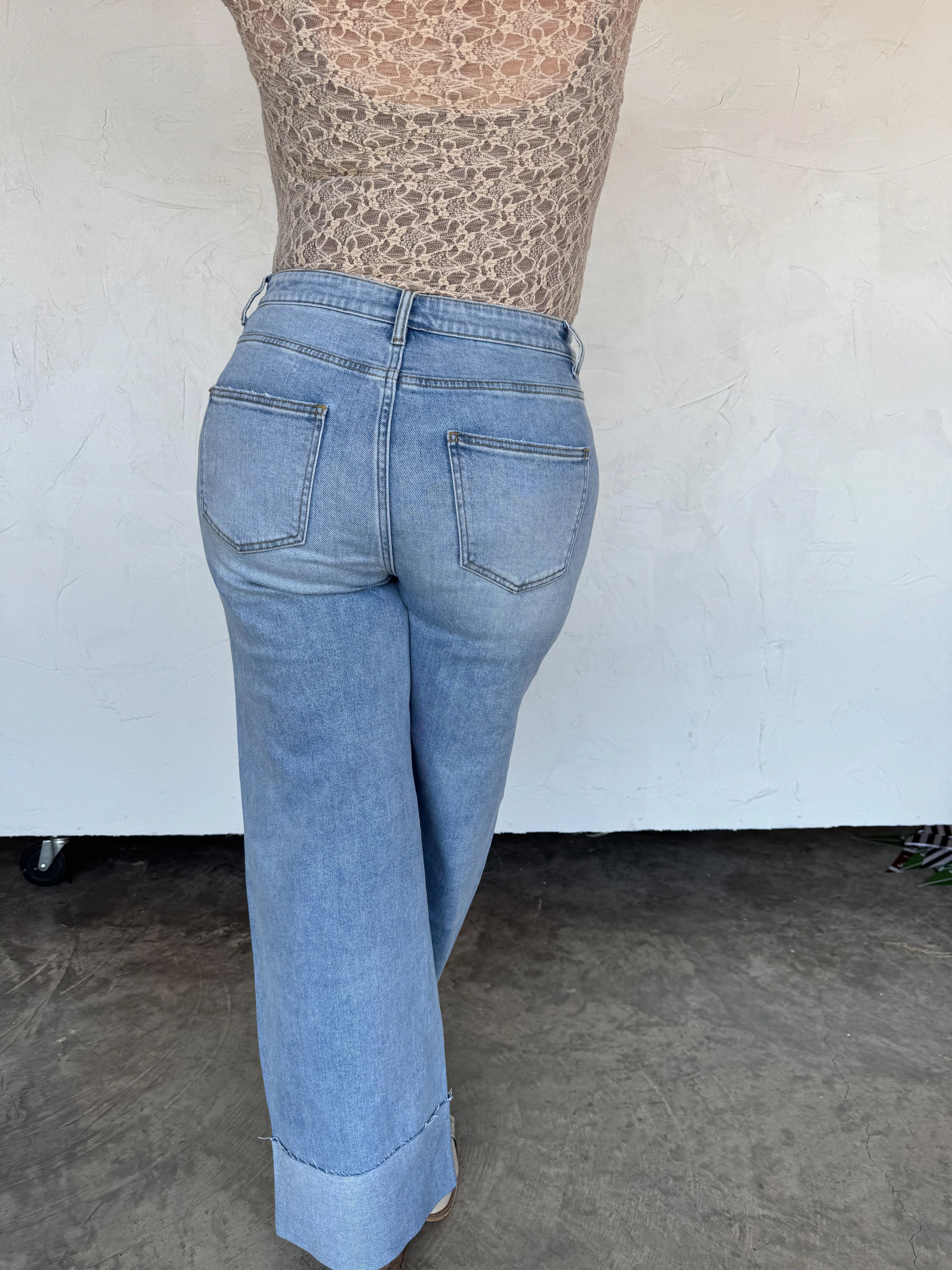 Margo Wide Cuff Jeans