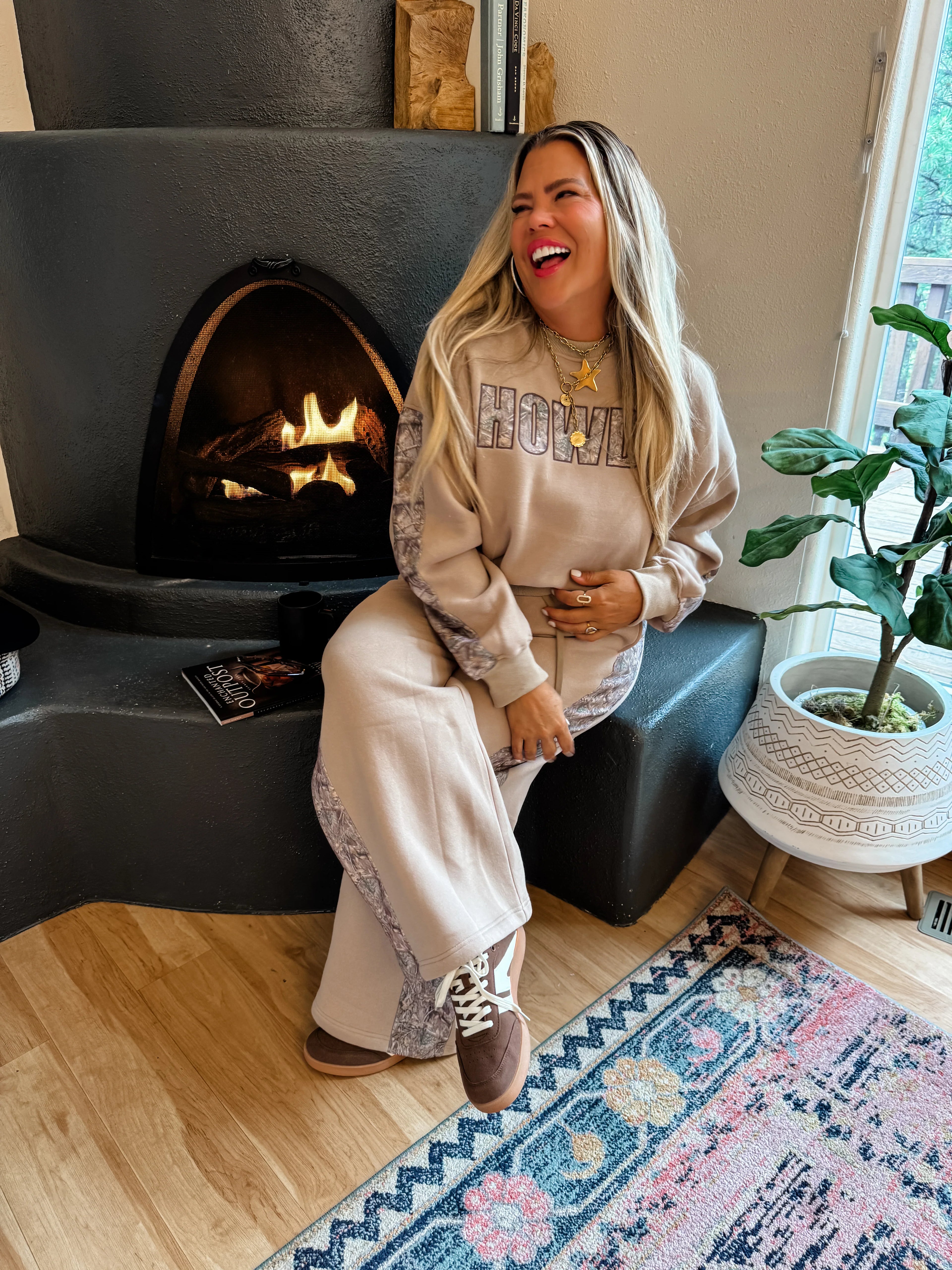 Carter Camo Pant Set