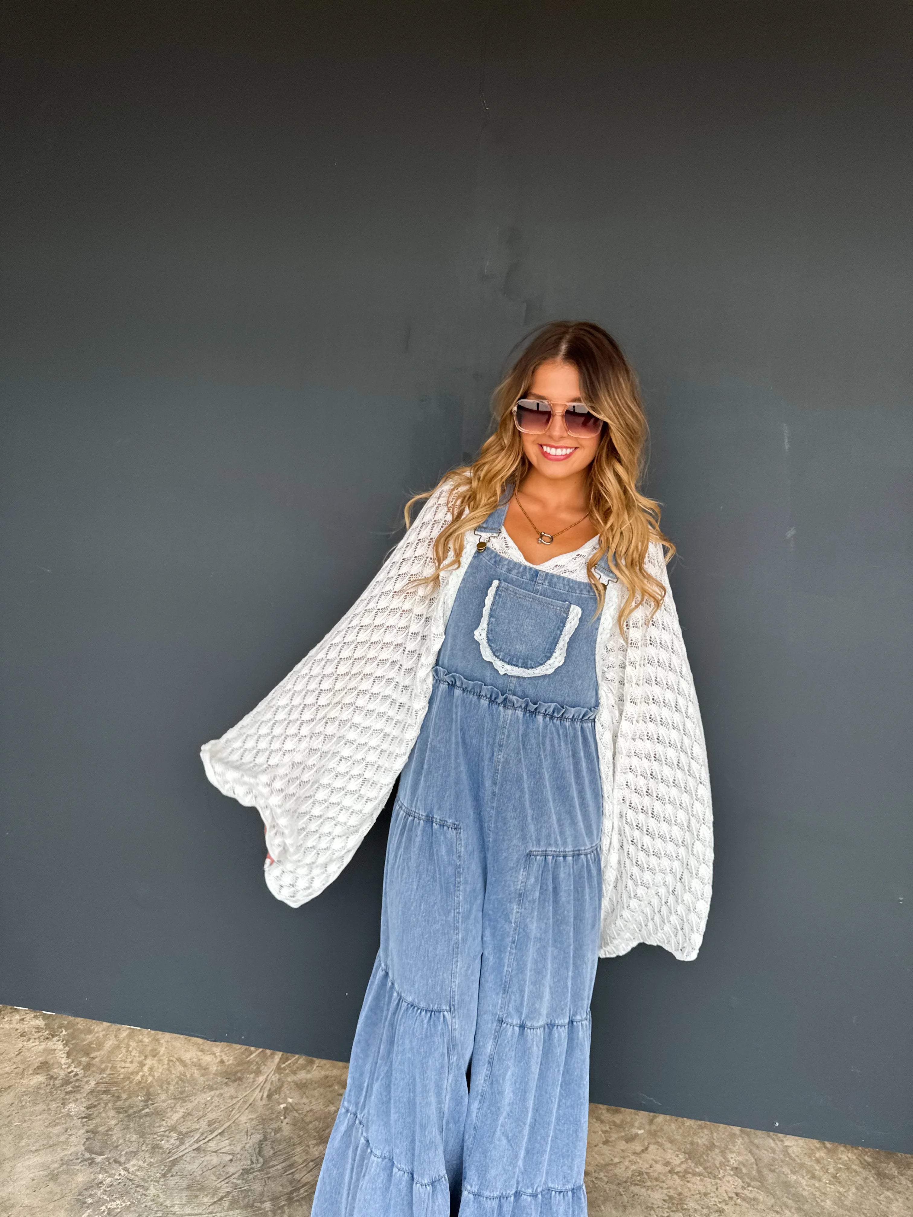 Lovely Day Denim Overalls