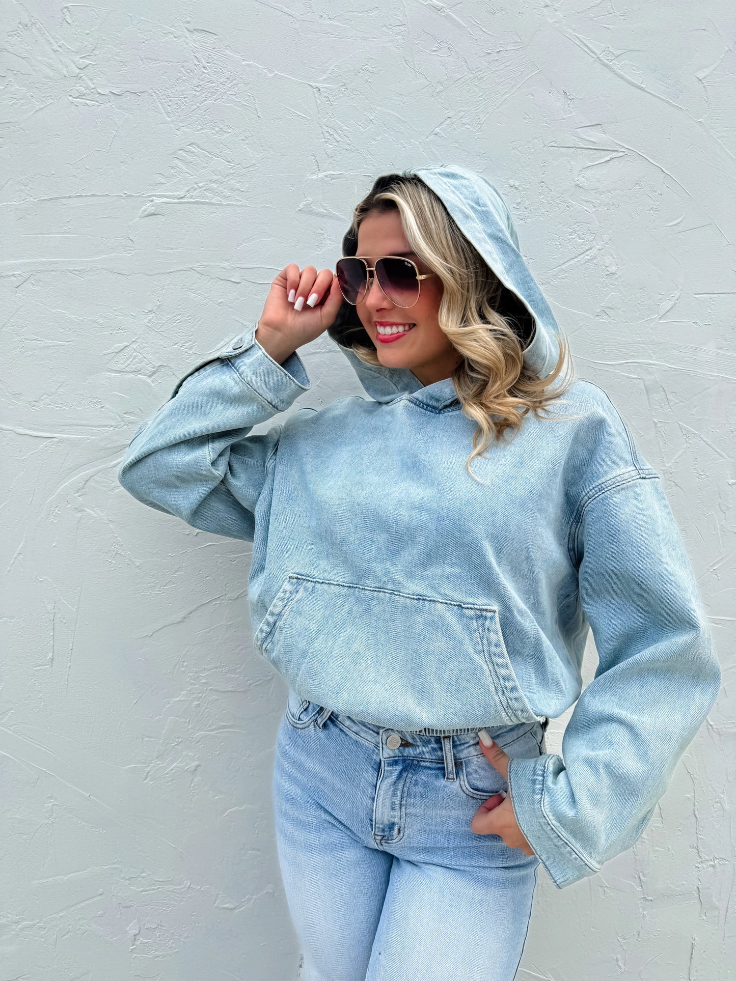 Denim Blues Classic Pullover