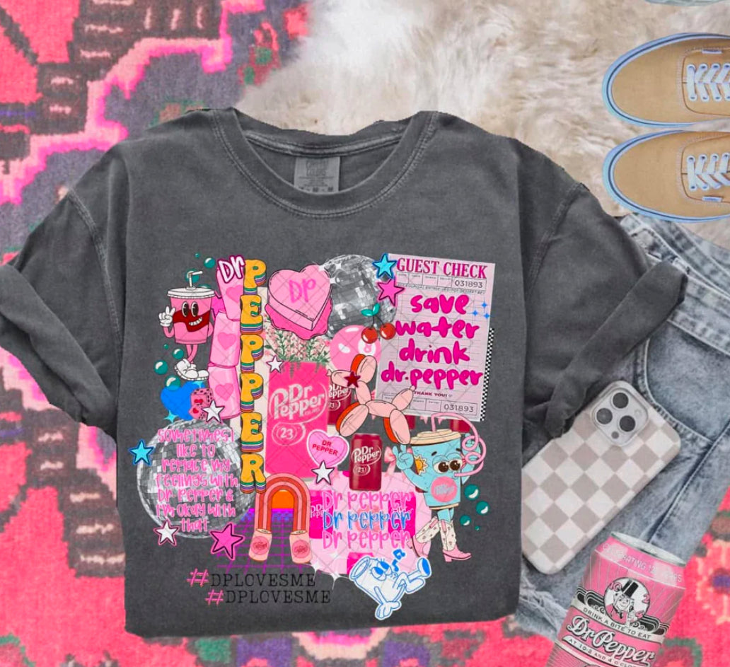 Save Water Collage Tee