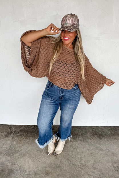 Fall Colors Free Spirit Bell Sleve Top