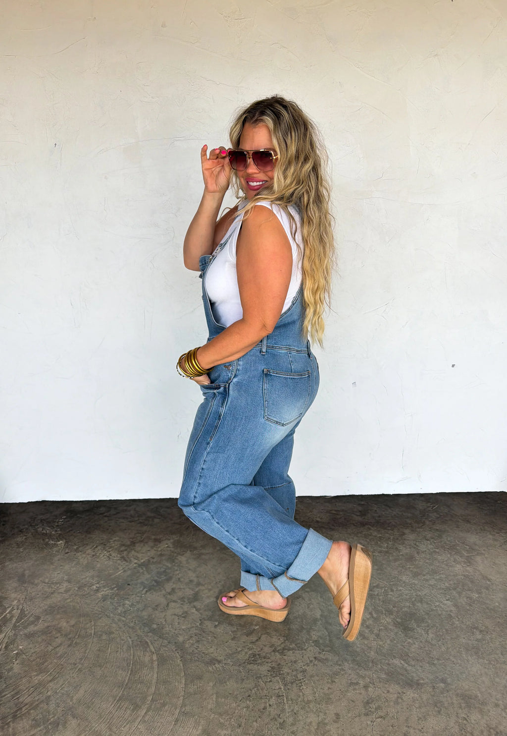 Stevie Barrel Overalls