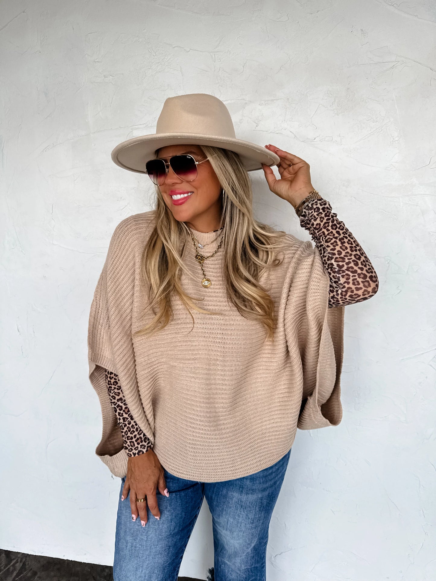 Camo & Cheetah Dress It Up Mesh Top