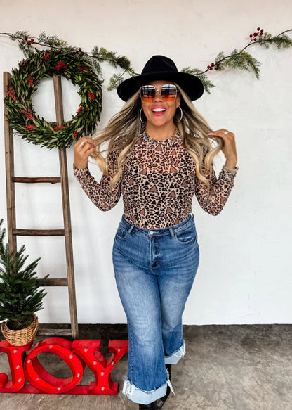 Holiday Dress It Up Mesh Tops