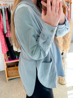 Off Duty Henley Hoodie