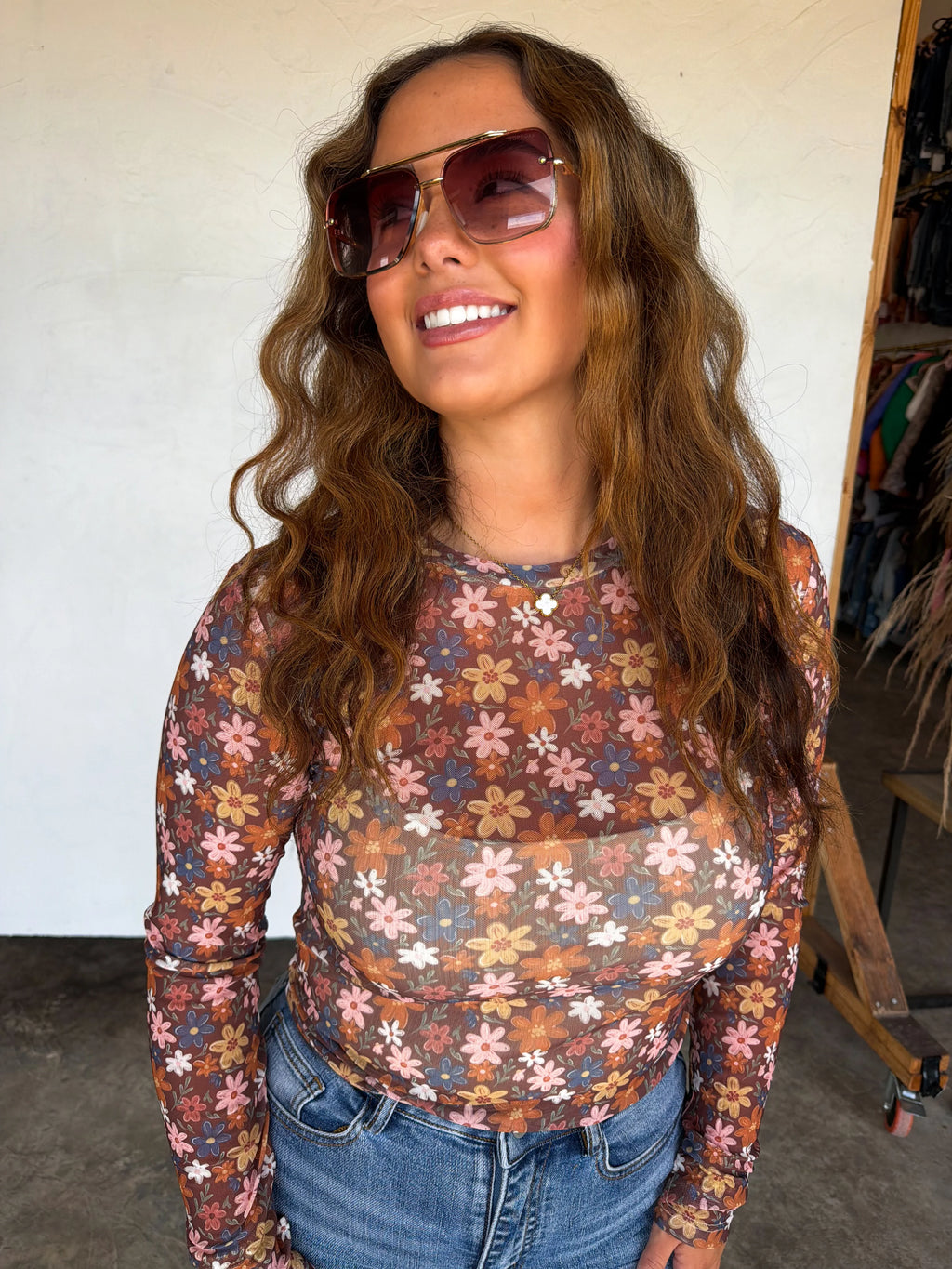 Ruby Mesh Tops