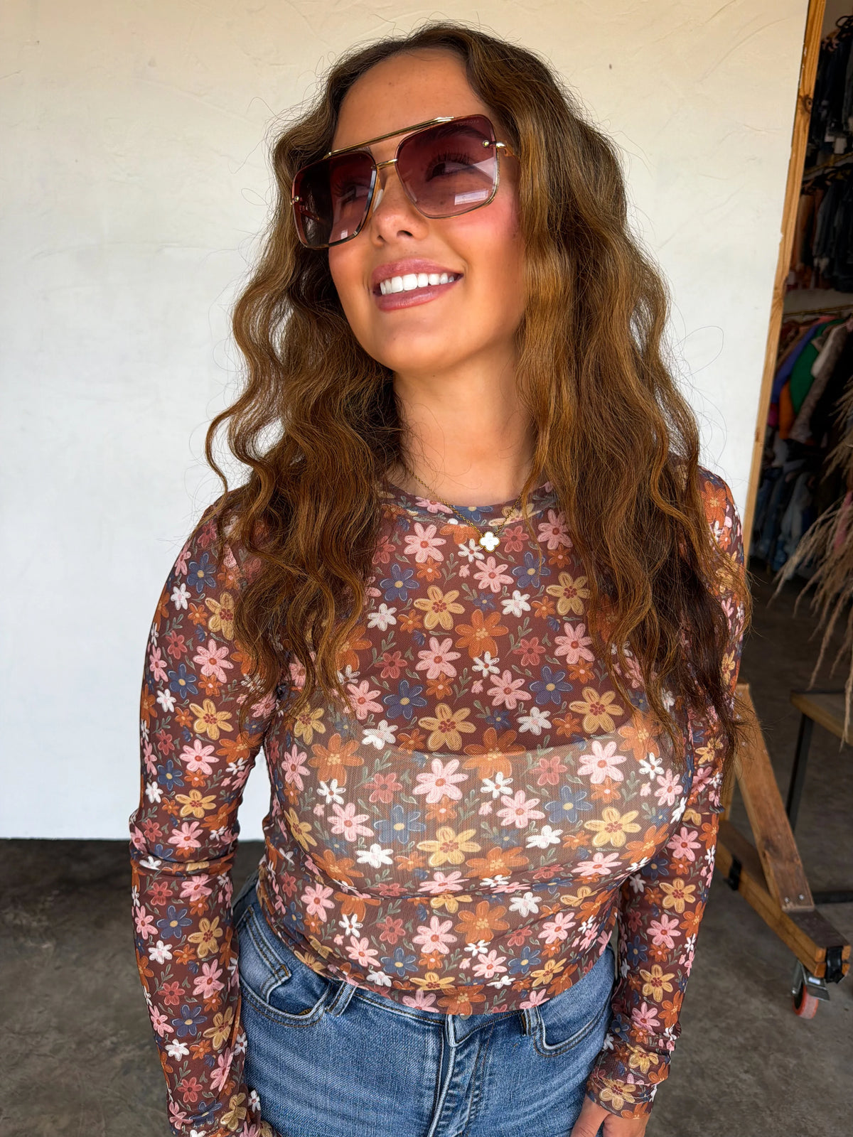 Ruby Mesh Tops