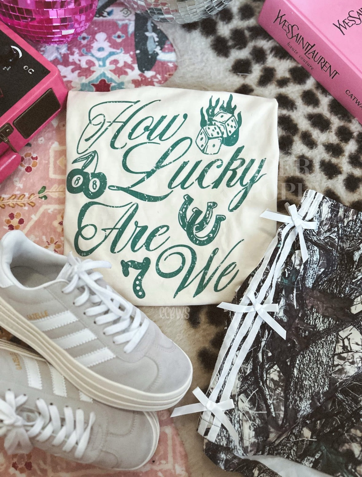 How Lucky Are We Tee