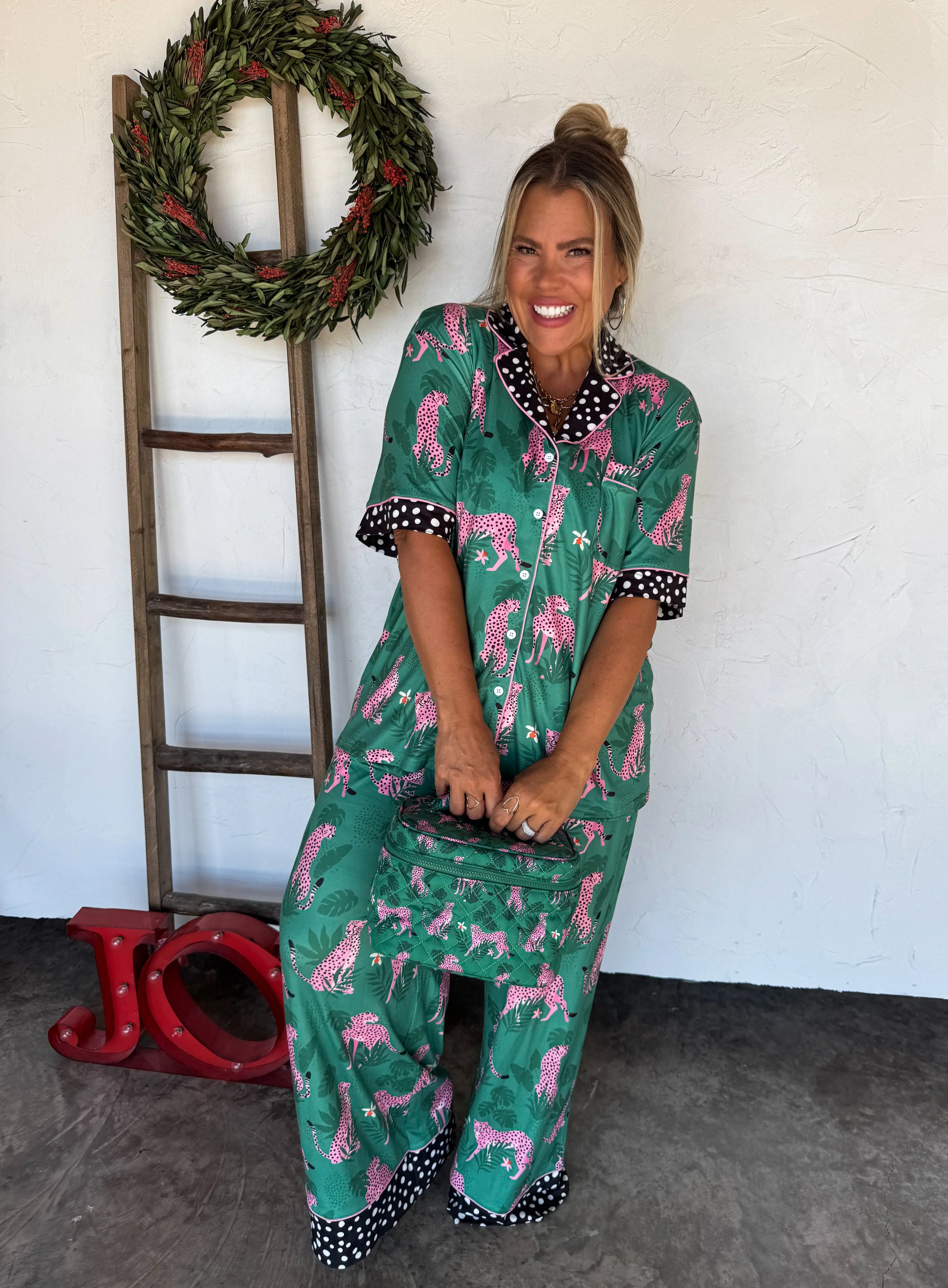Leopard & Cheetah Star Luxe Pj Sets