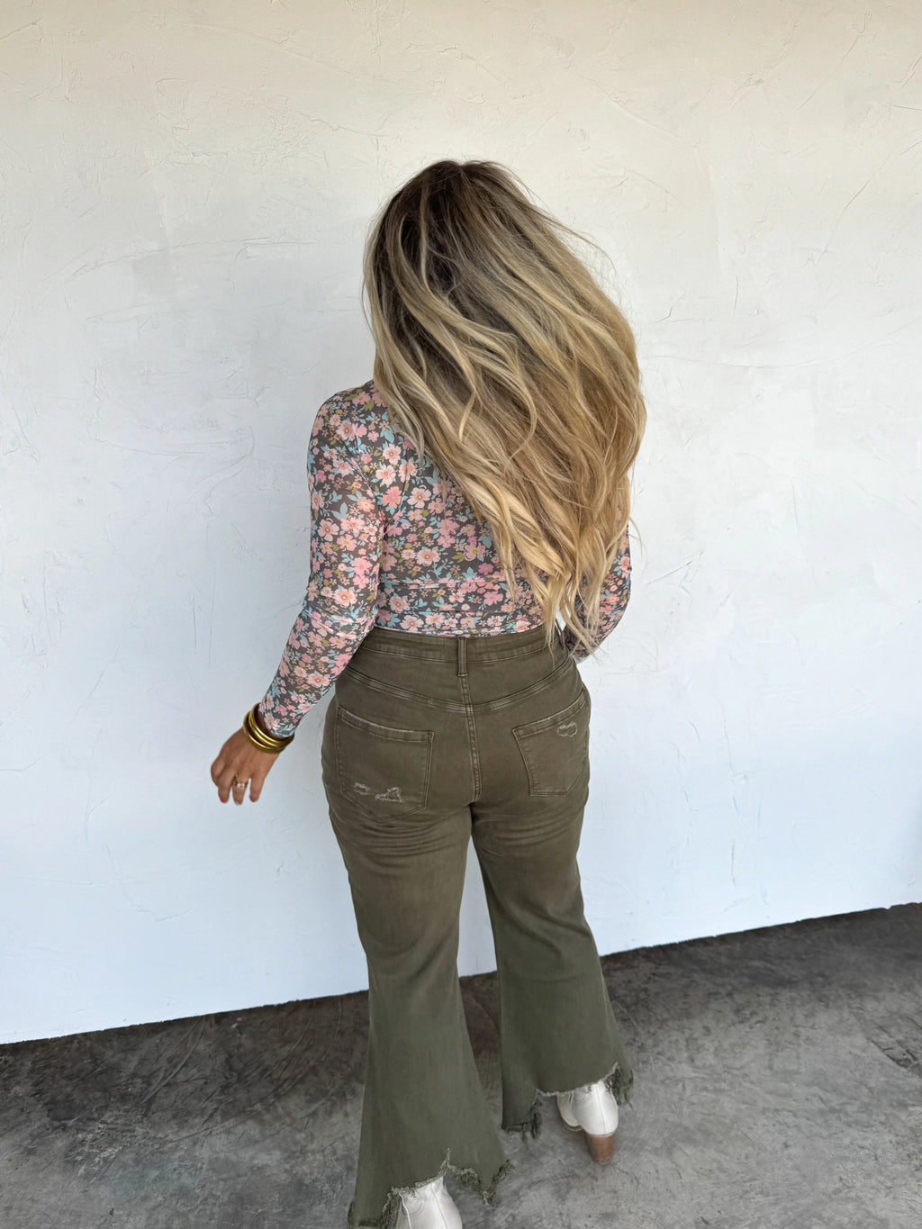 Boots & Blooms Mesh Tops