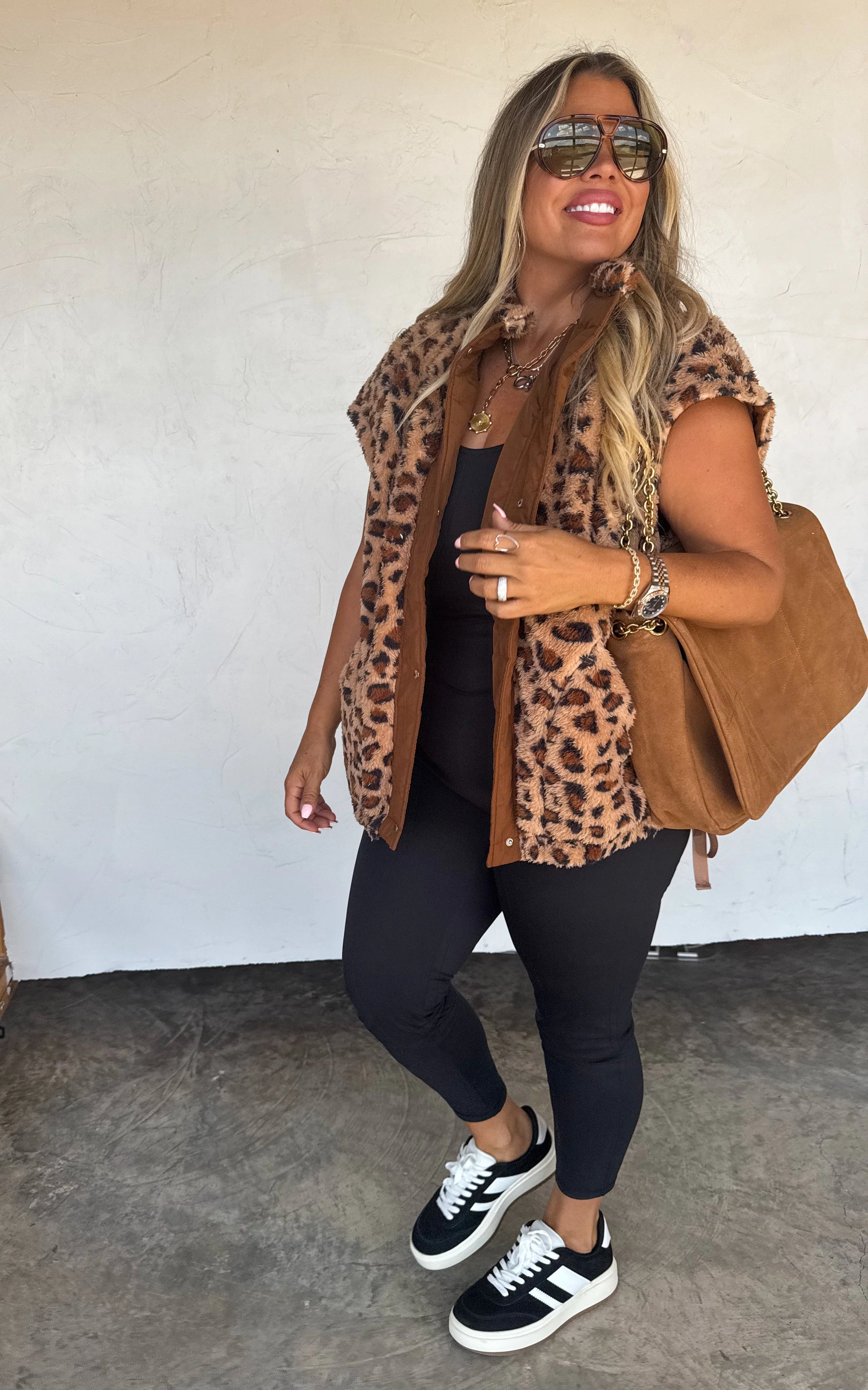 Linden Sherpa Vest Jacket