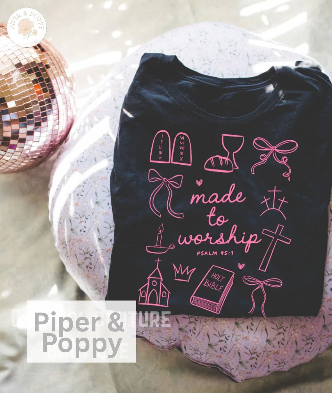 Made To Worship Tee or Crew