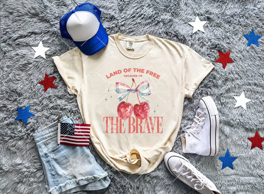 Brave & Free Tee