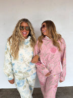 Lila Lace Hoodie Pullover