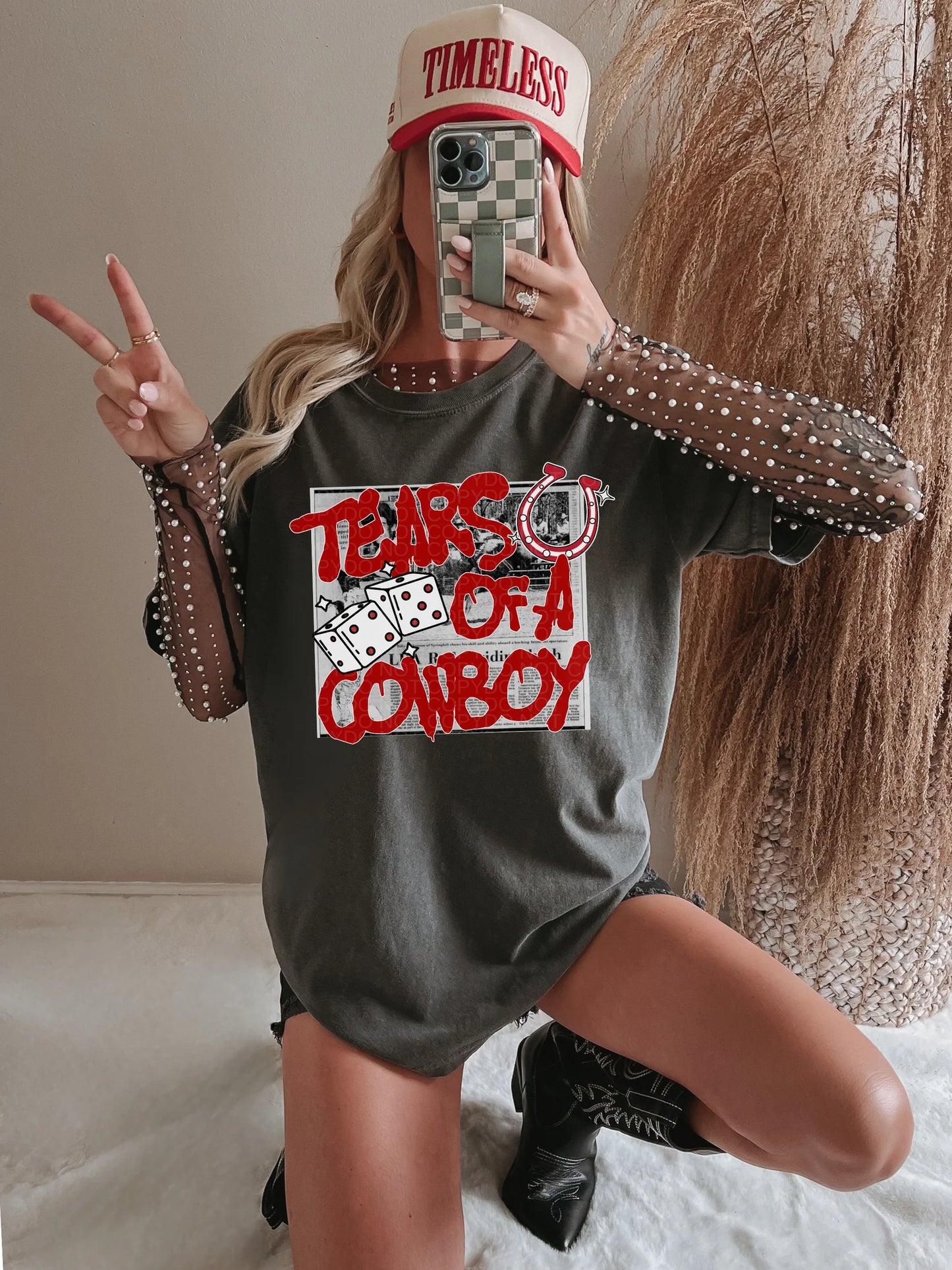 Tears of a Cowboy Tee