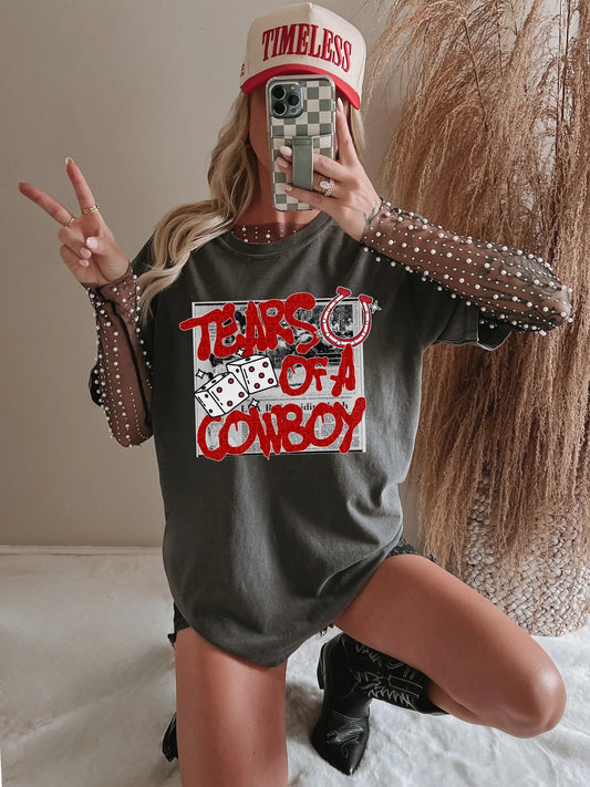 Tears of a Cowboy Tee