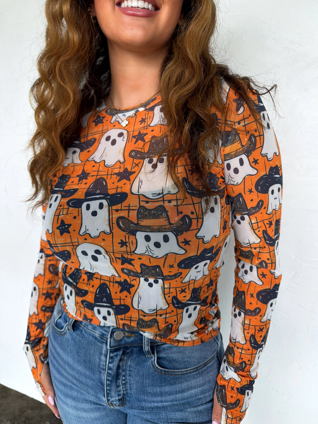 Hallow Mesh Tops
