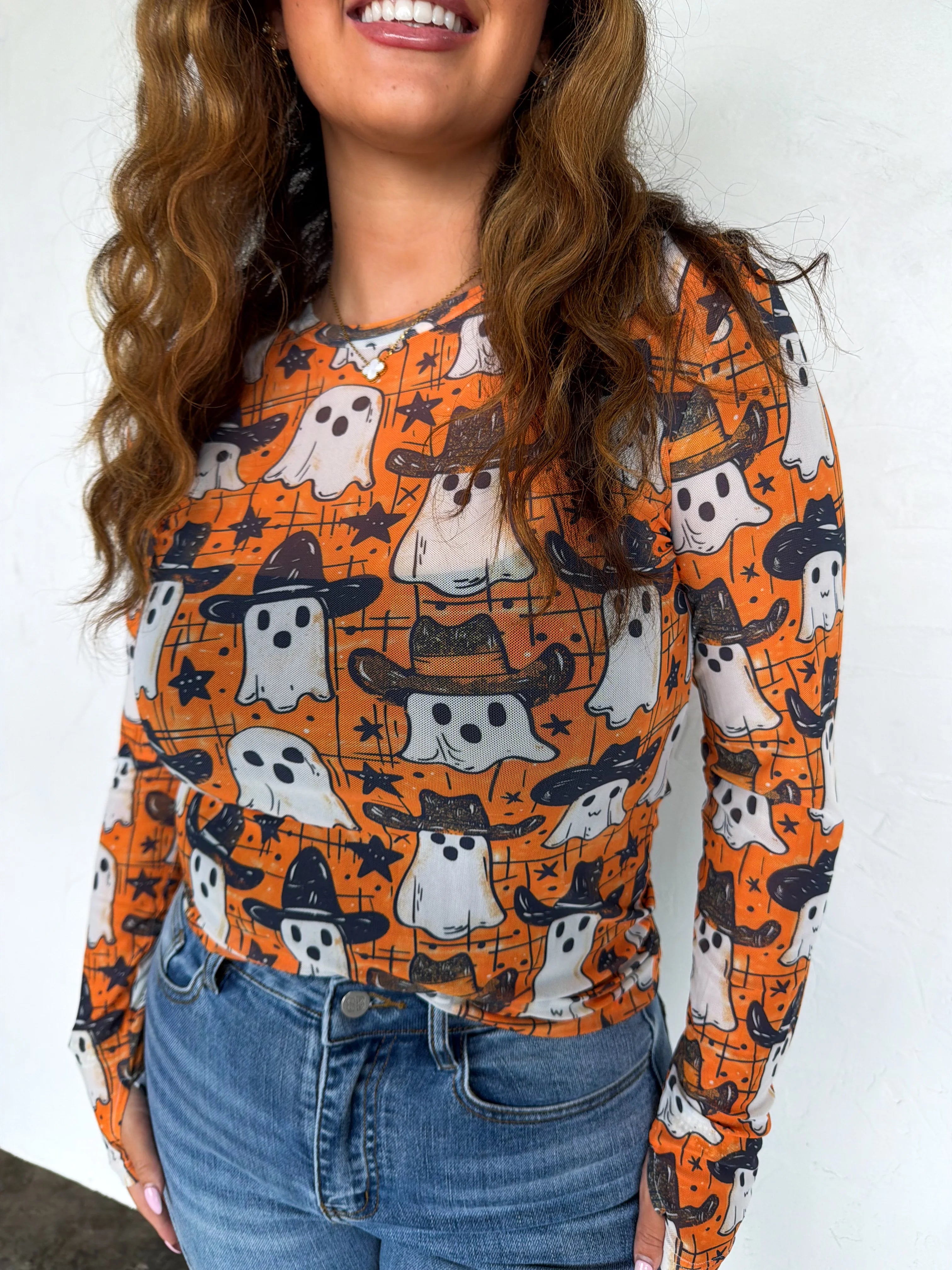 Hallow Mesh Tops