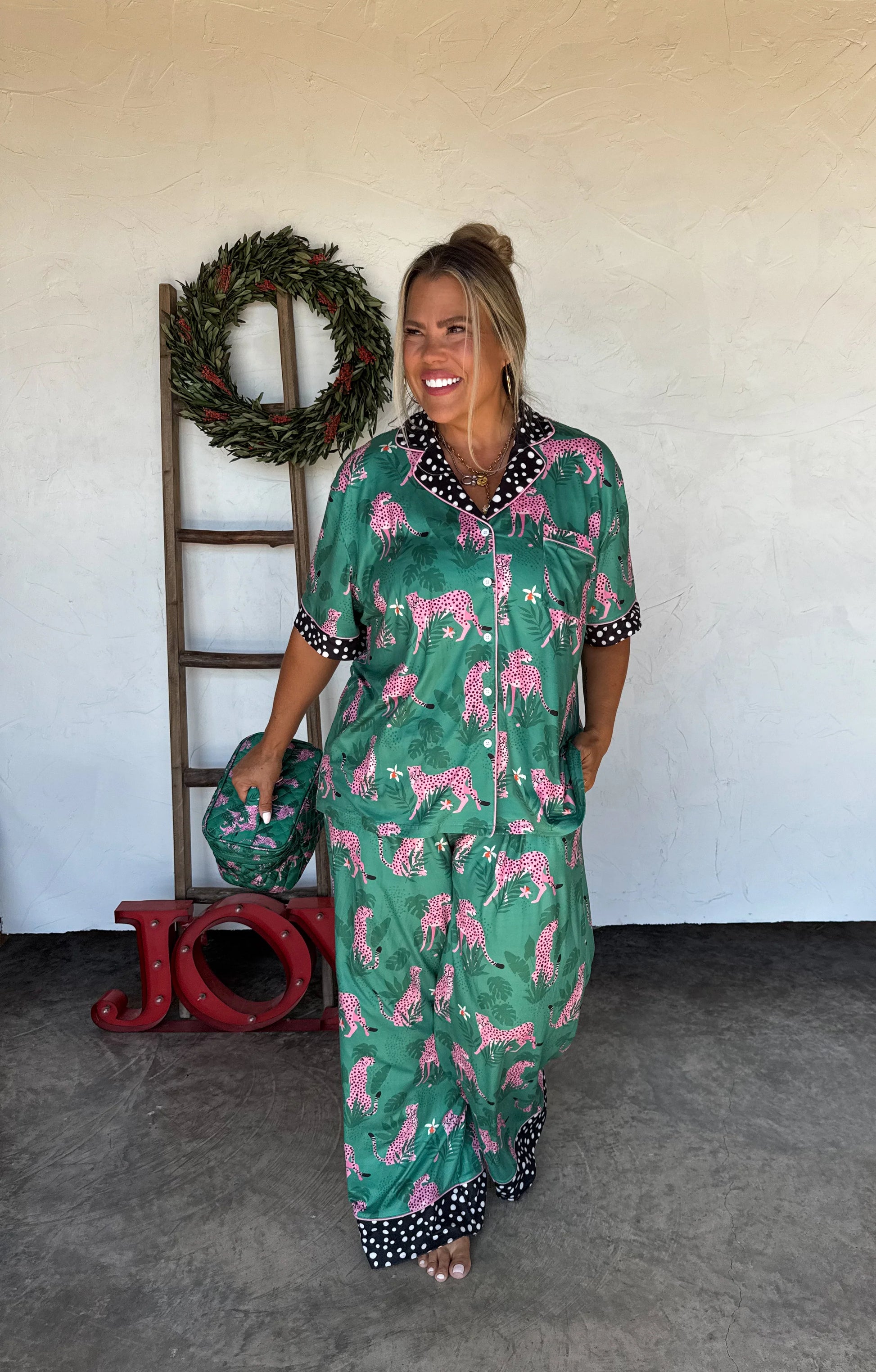 Leopard & Cheetah Star Luxe Pj Sets