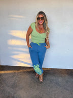 Out and About Cap Sleeve Top