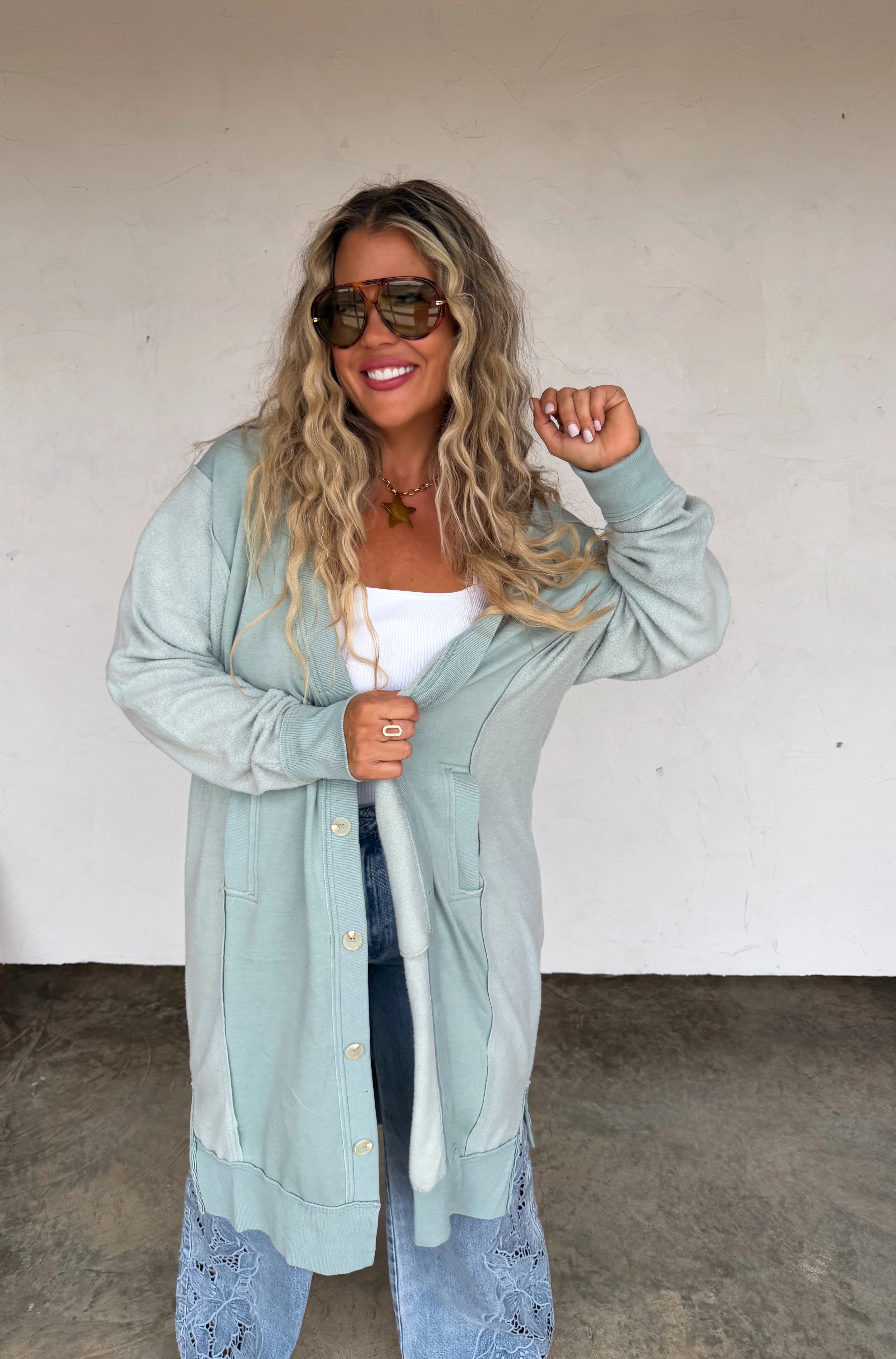 Desi Sweatshirt Cardigans