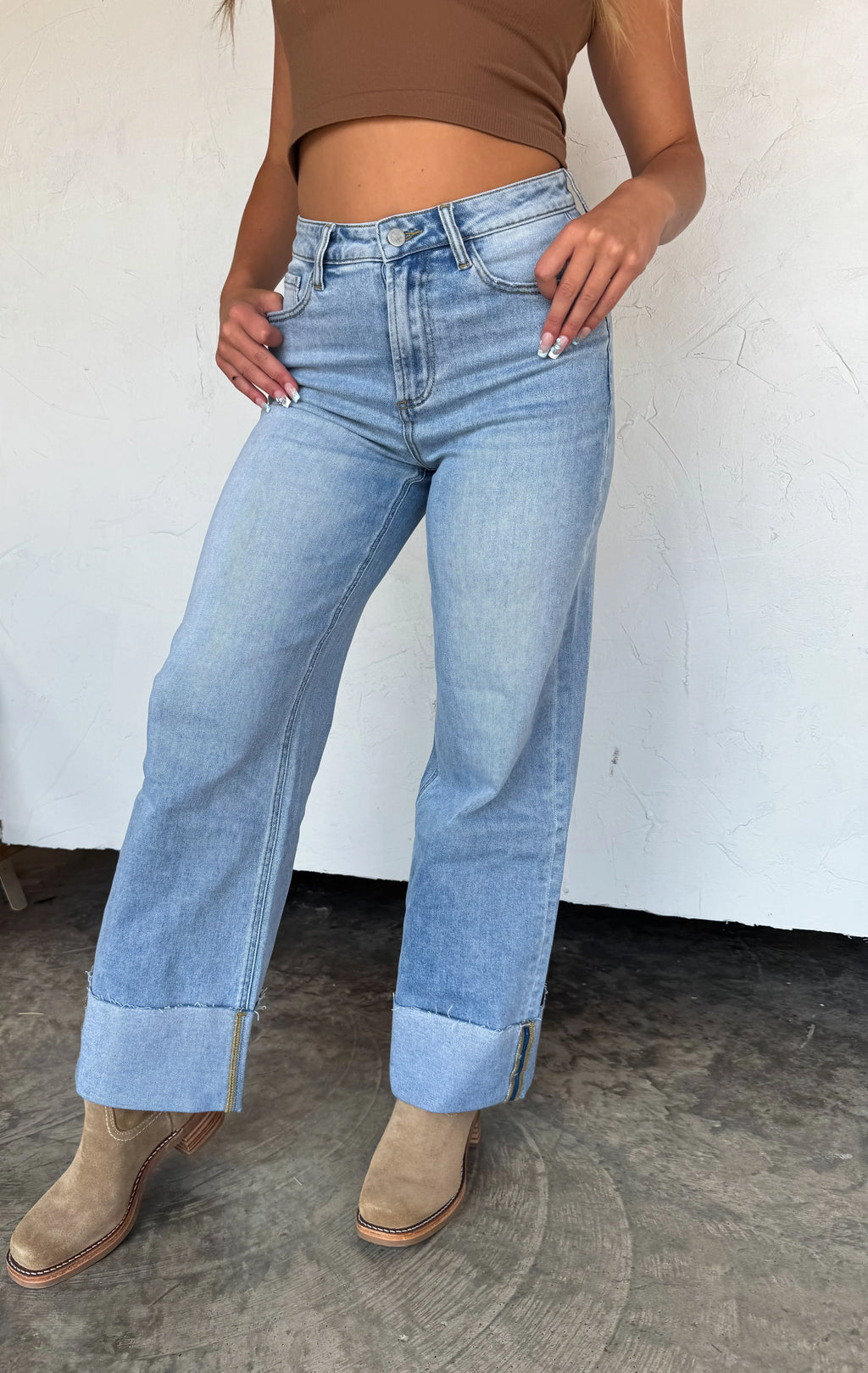 Margo Wide Cuff Jeans