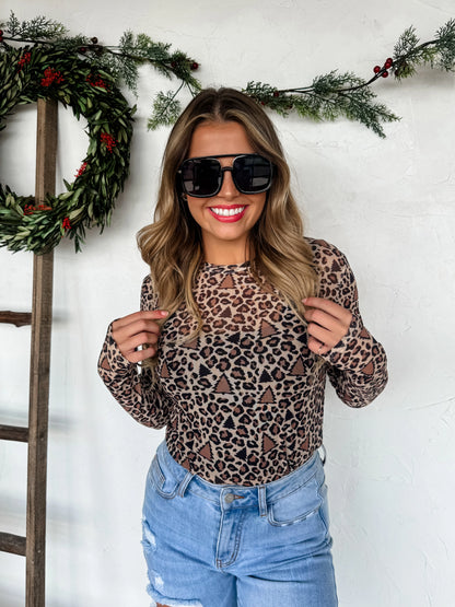 Holiday Dress It Up Mesh Tops