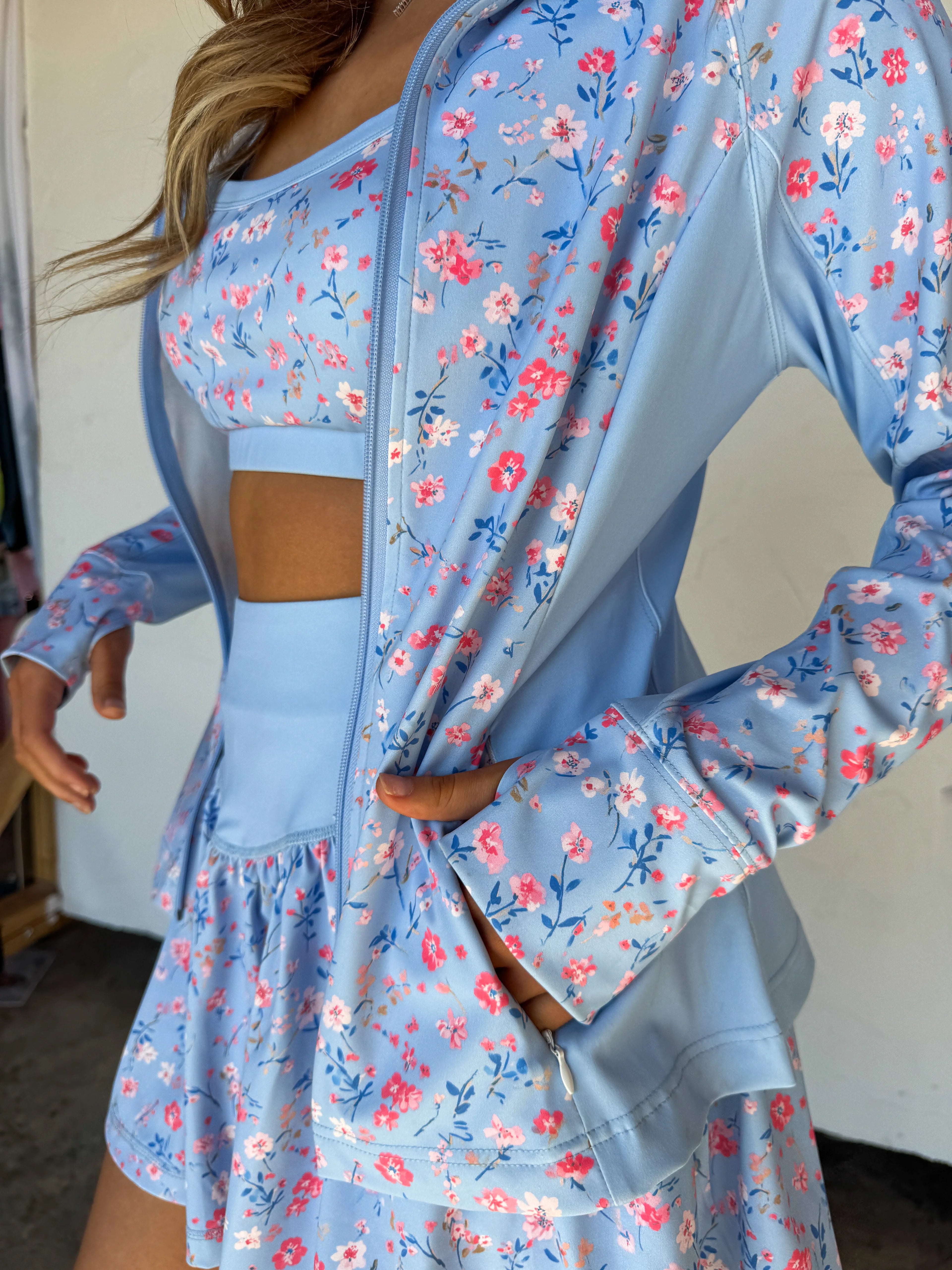 Out The Door Zip Up Jackets