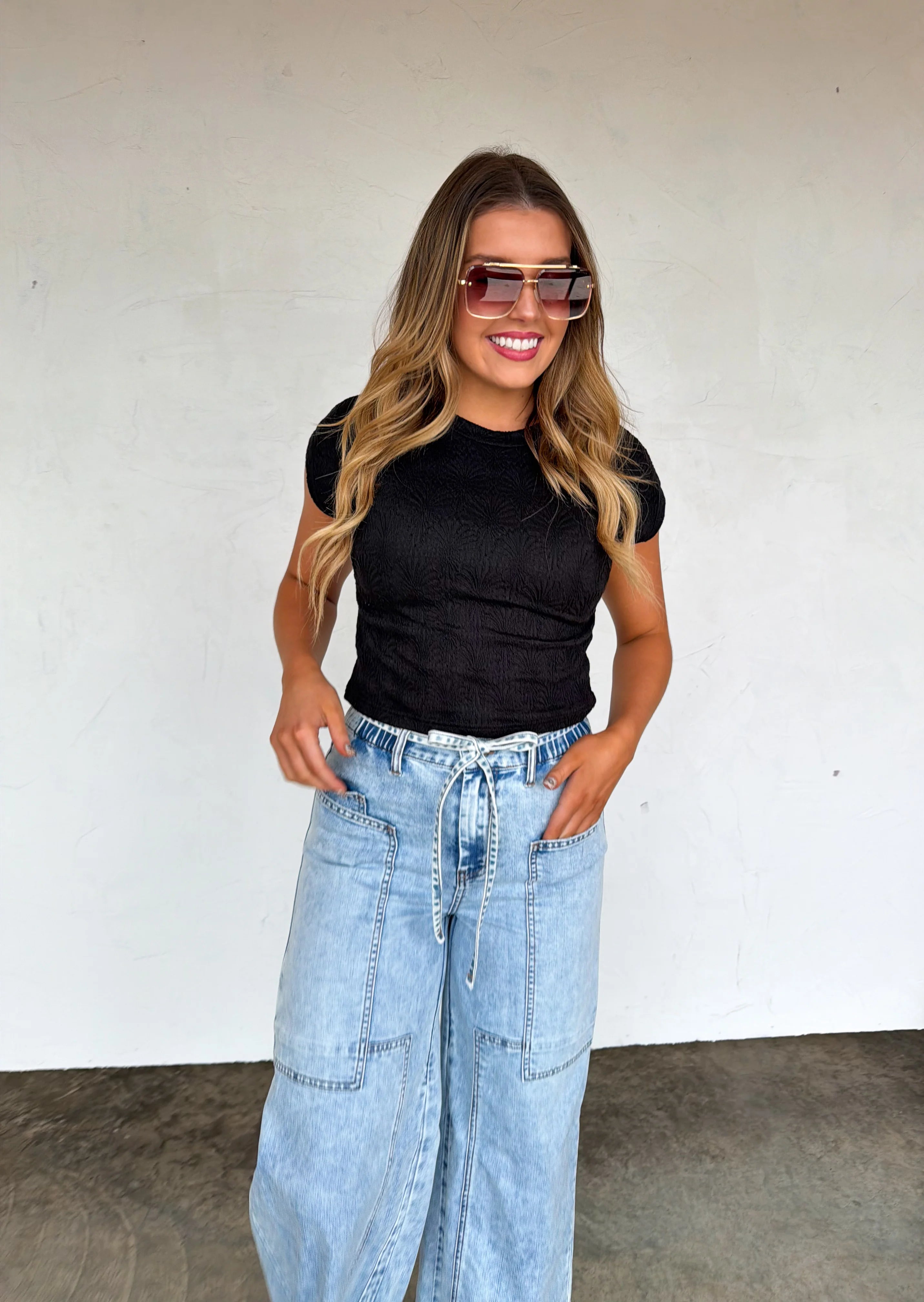 Jovie Tie Waist Jeans