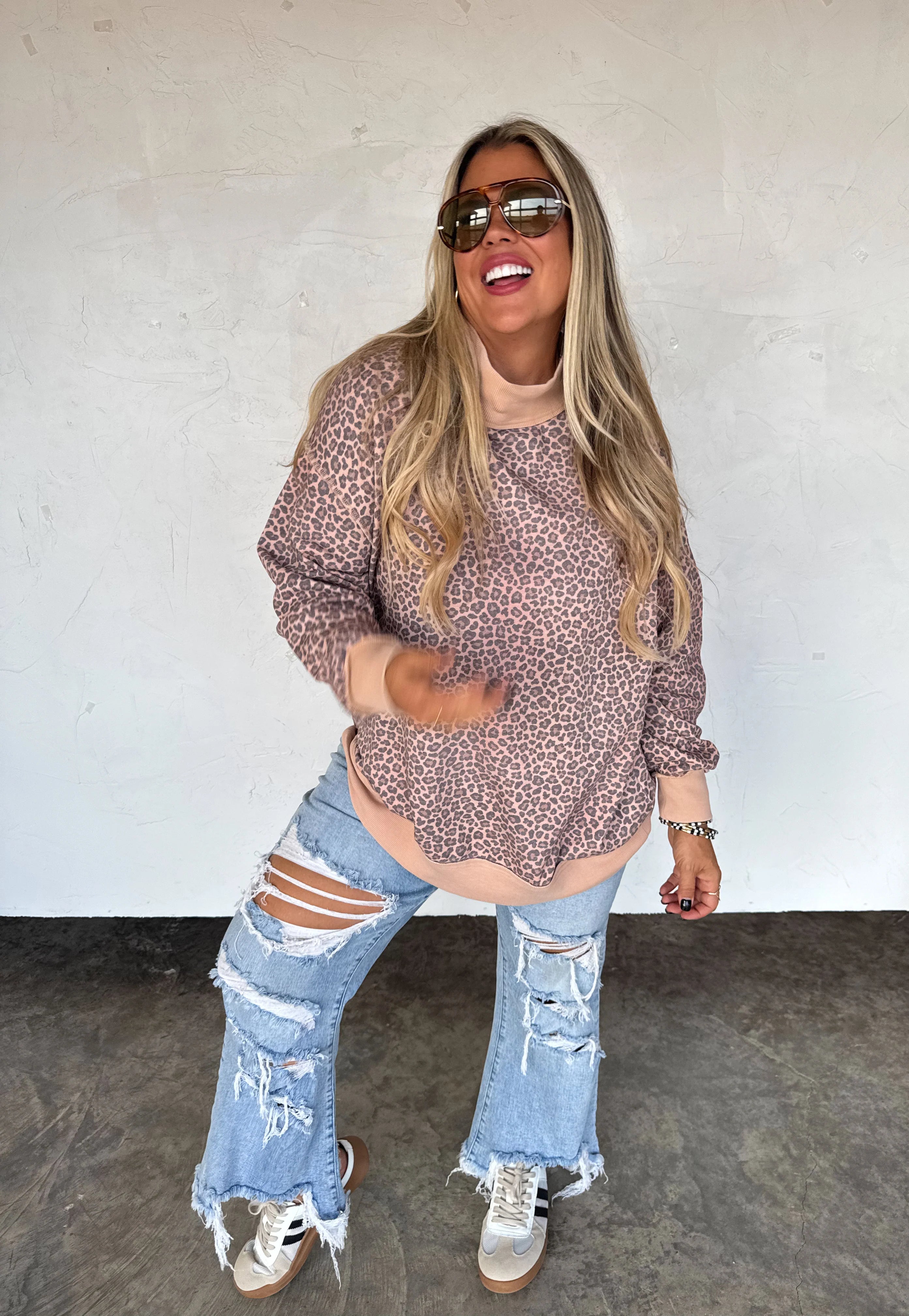 Miller Mock Neck Sweatshirt