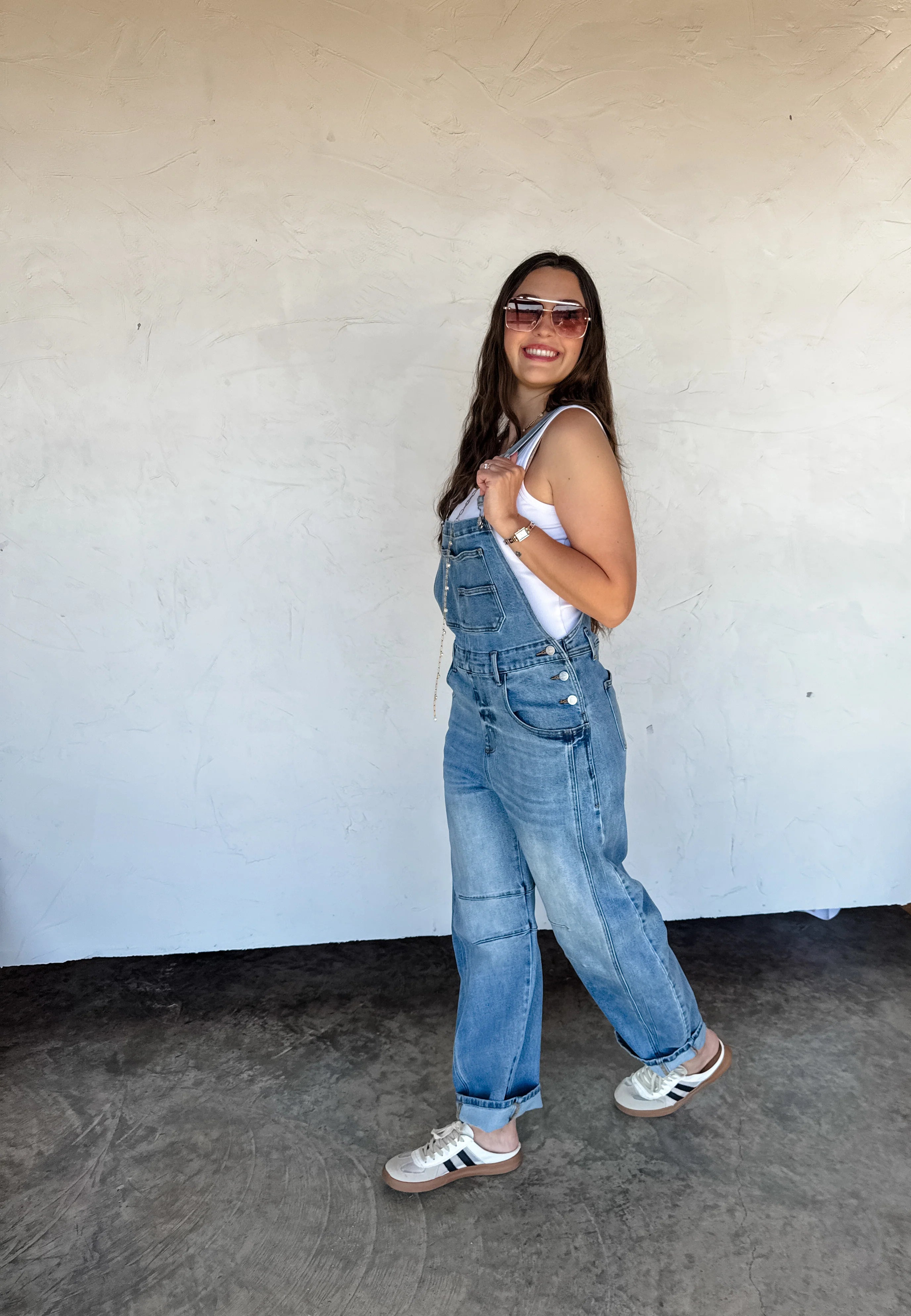 Stevie Barrel Overalls
