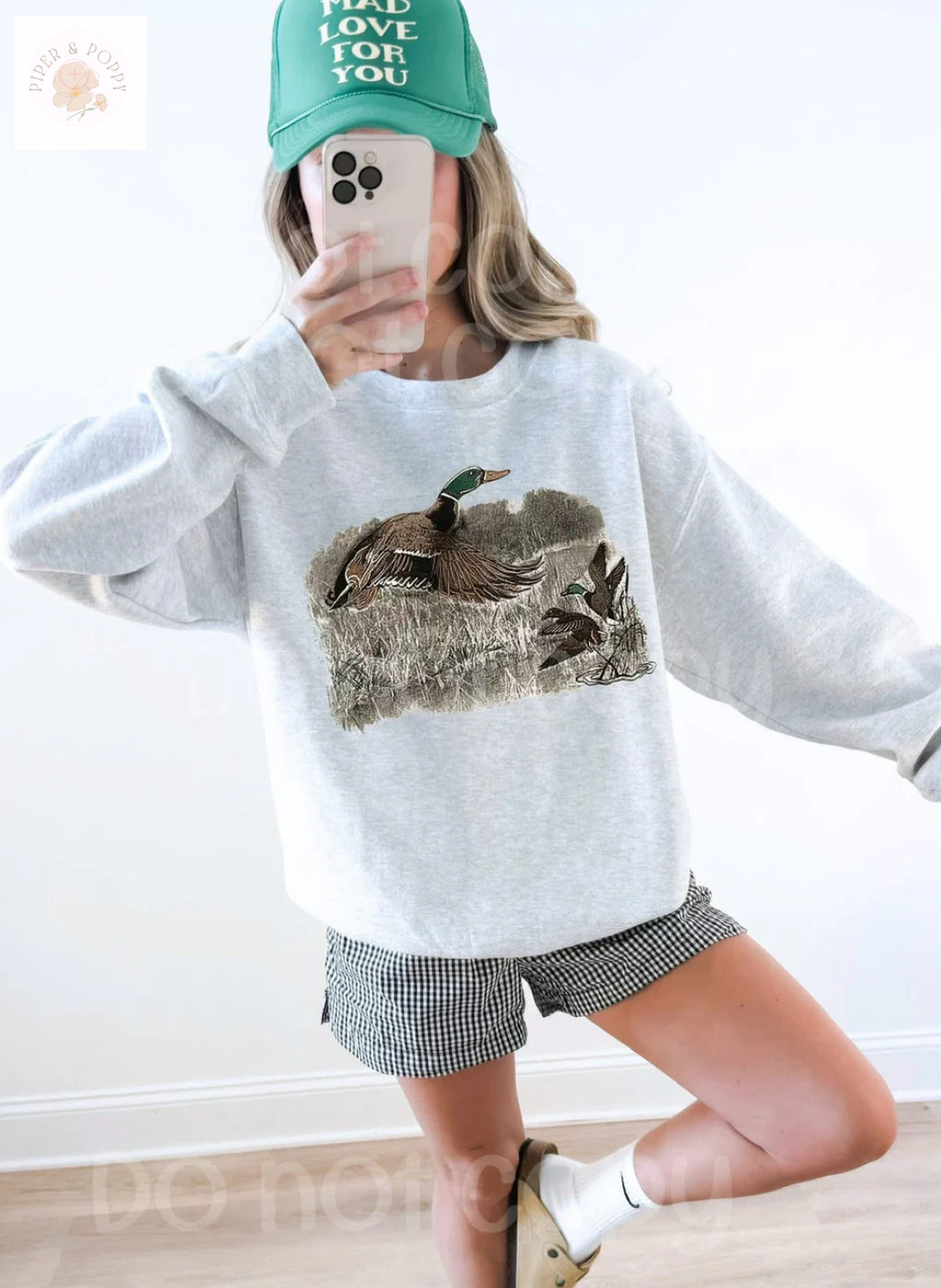 Vintage Duck Tee or Crew