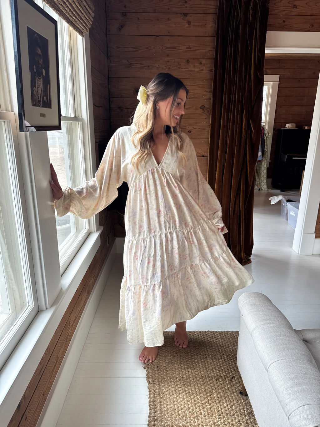 Meadow Muse Floral Dress