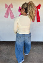 Lucky In Love Long Sleeve Top