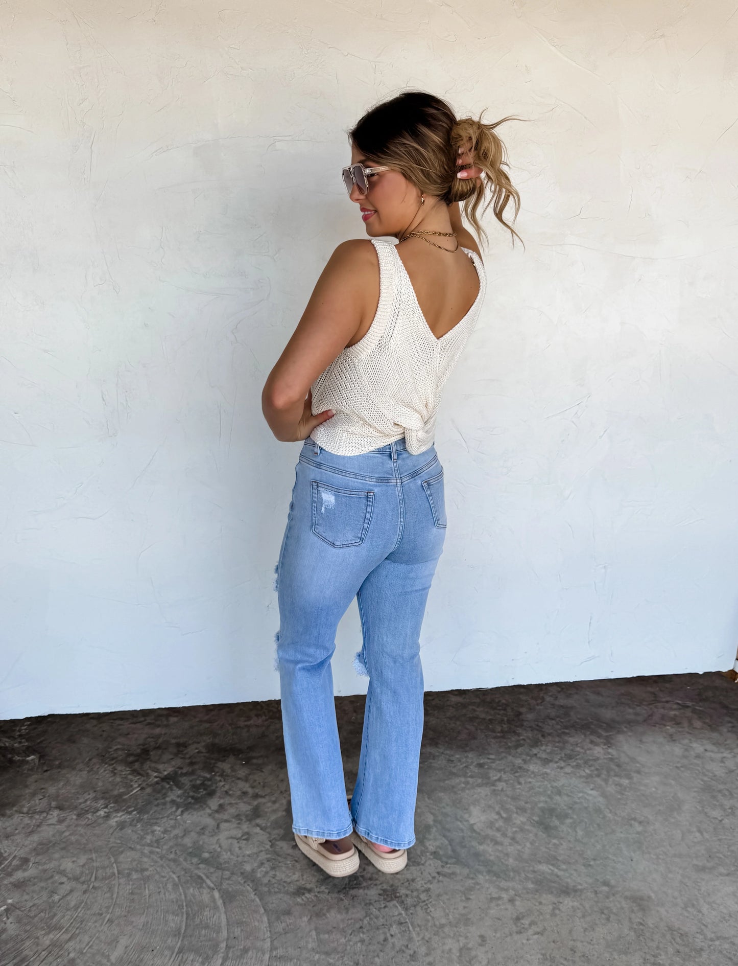Hamptons Twist Back Tank