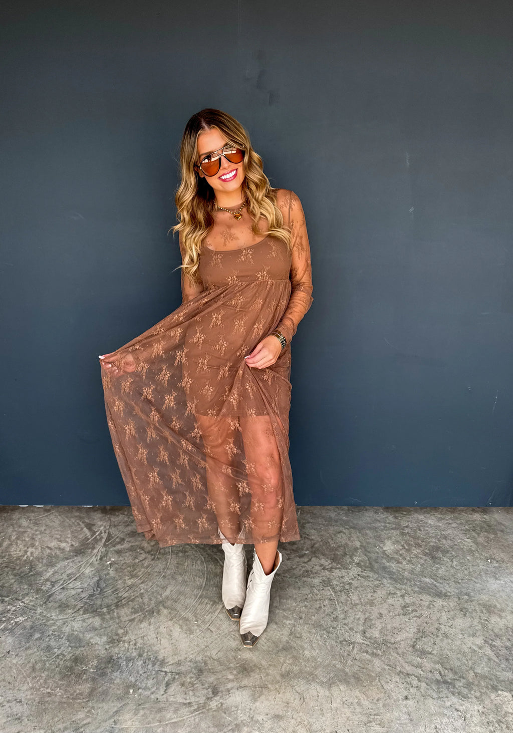 Evangeline Lace Dress
