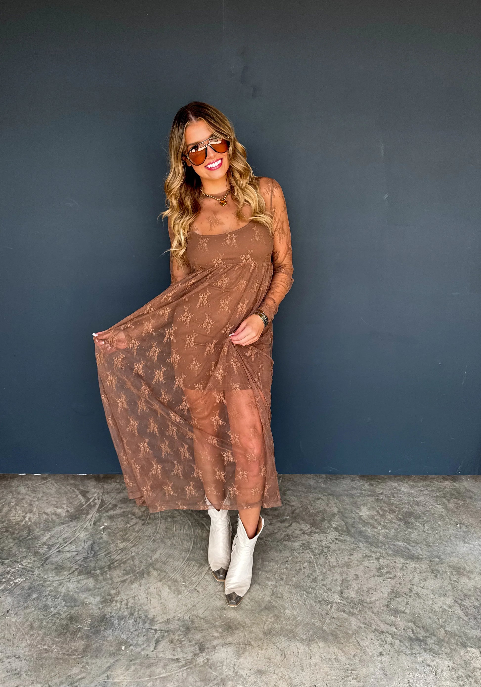 Evangeline Lace Dress