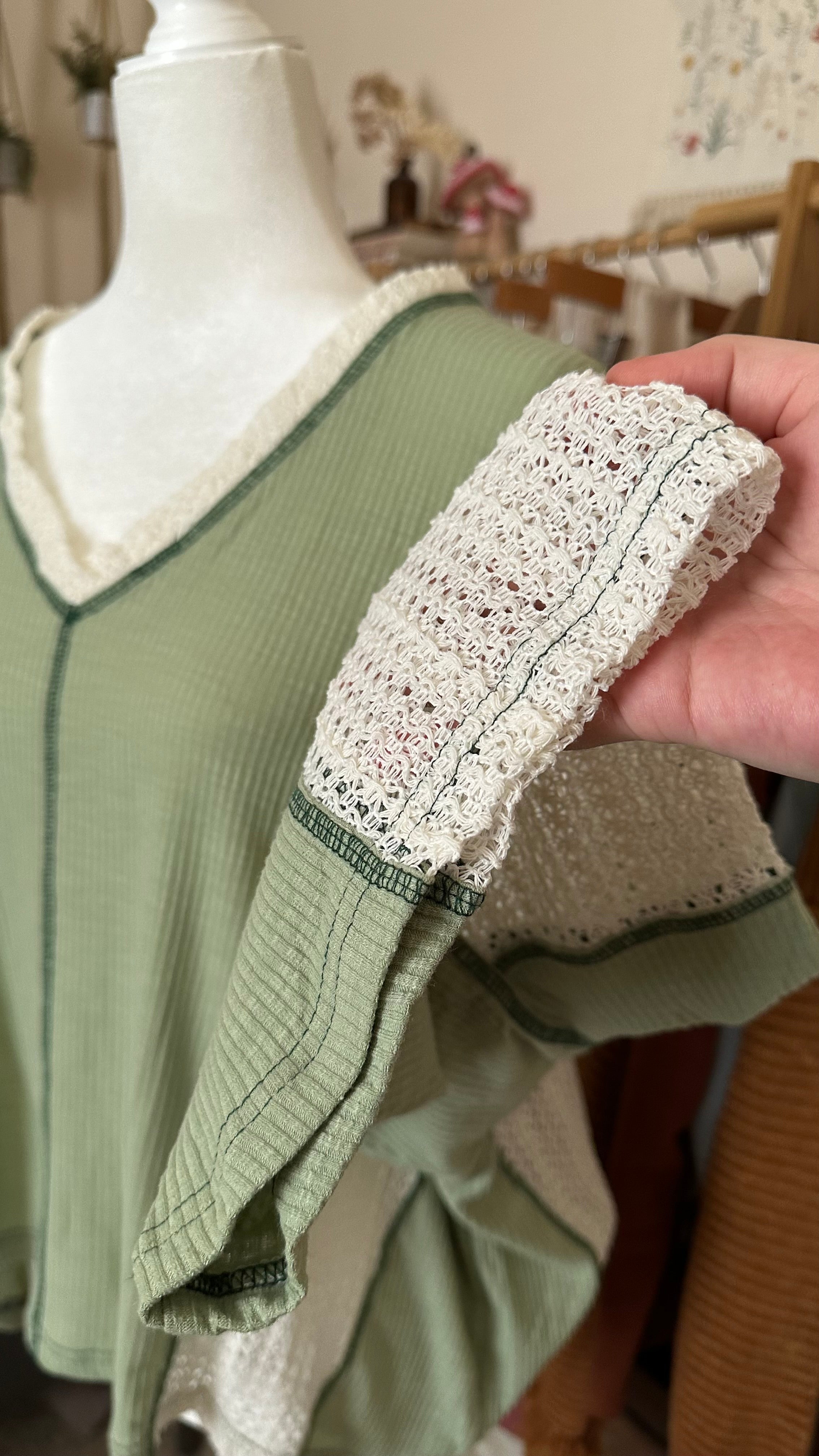 Elemental My Dear Patchwork Top