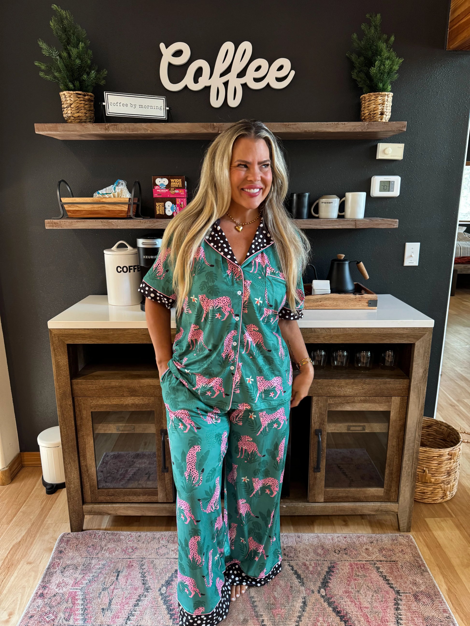 Leopard & Cheetah Star Luxe Pj Sets