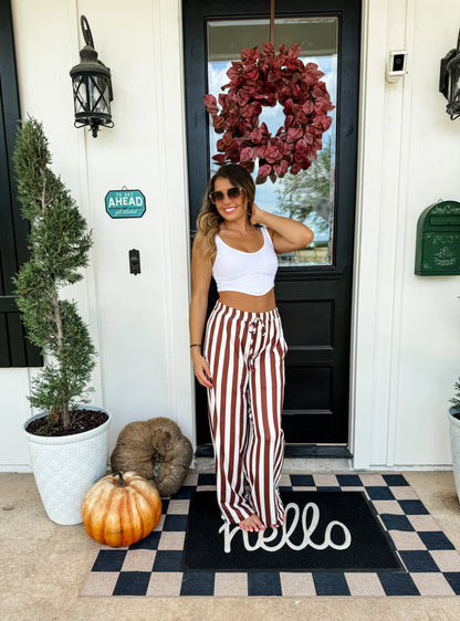 Vertical Vibes Stripes Pants