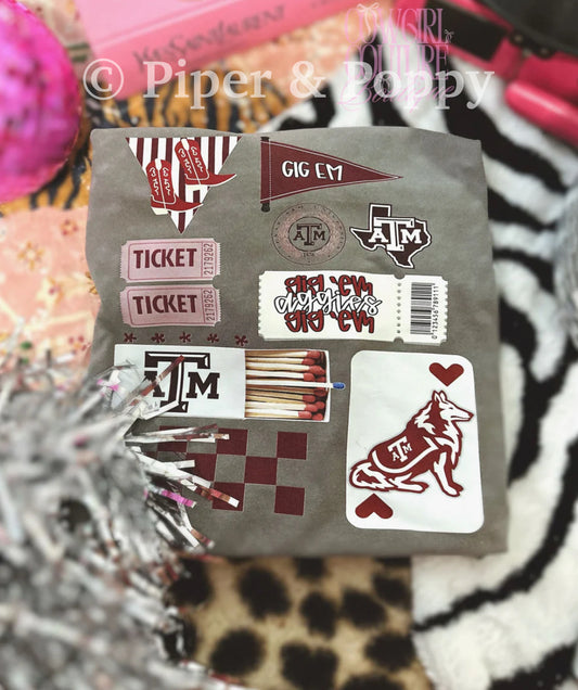 TX A&M Collage Tee