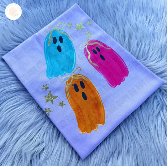 Colorful Ghost Tee
