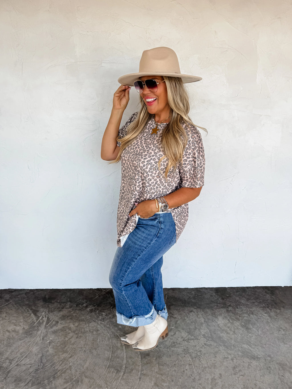 Joey Washed Cotton Boyfriend Tee