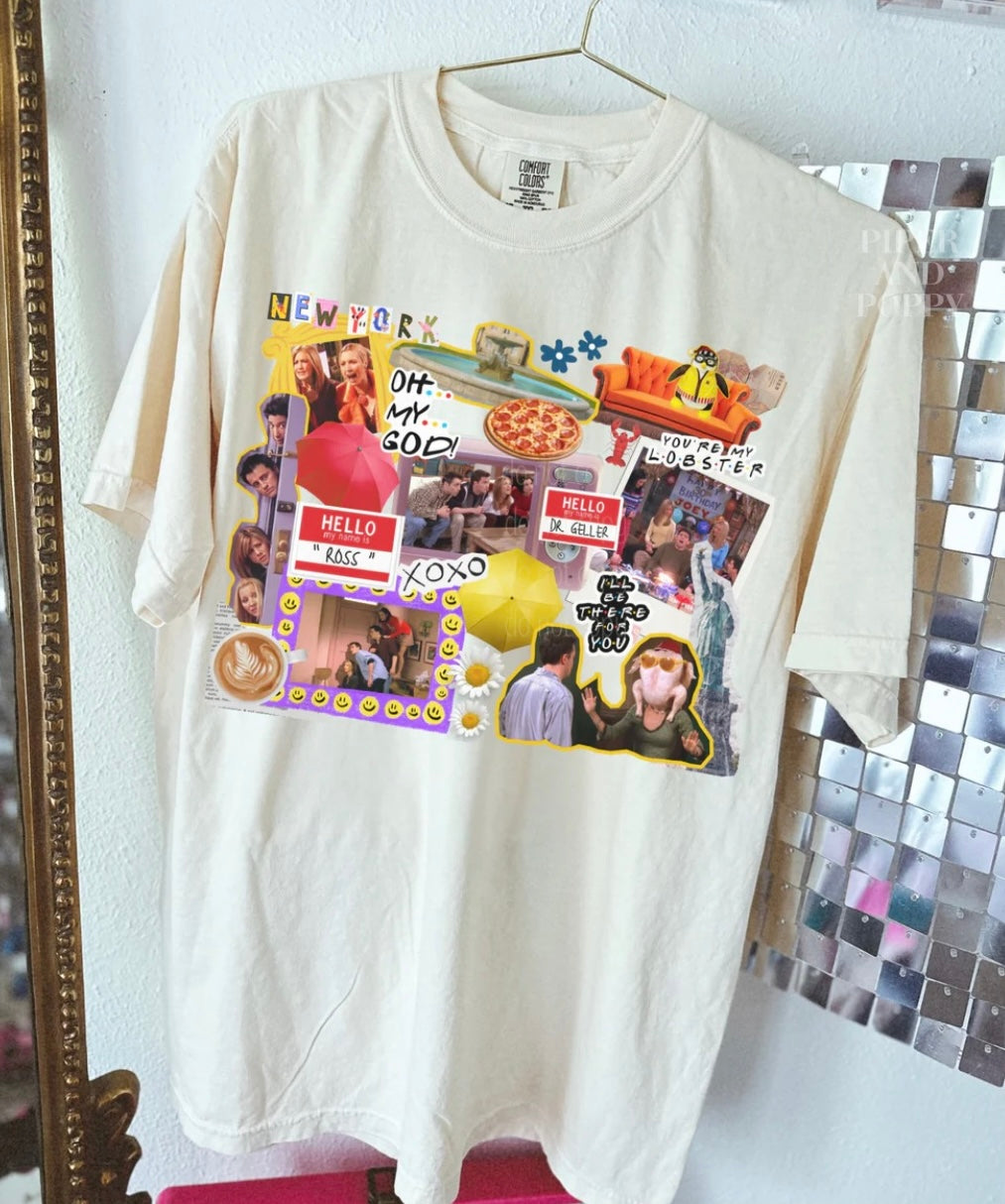 Friendz Collage Tee