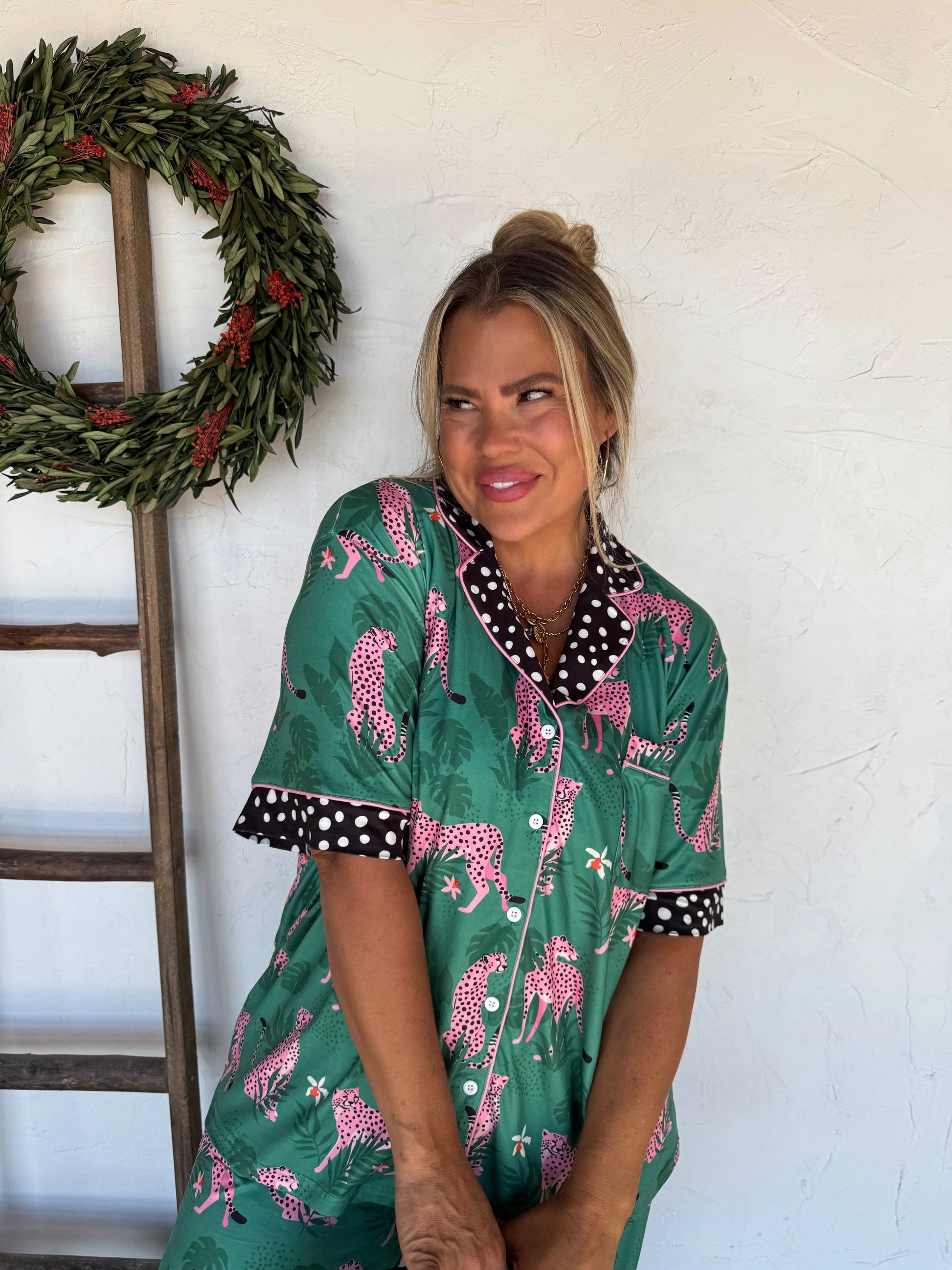 Leopard & Cheetah Star Luxe Pj Sets